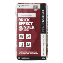 EWI Pro Brick Effect Render (EWI-096) - 25kg