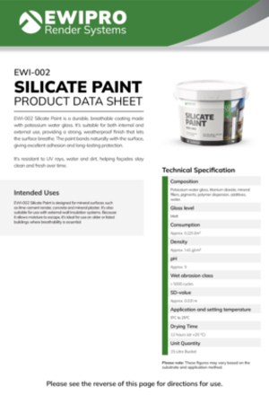 EWI-002 Silicate Paint - Product Data Sheet.pdf