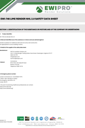 EWI-746 Lime Render NHL 2.0 SDS.pdf