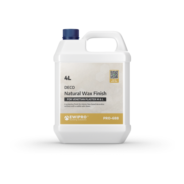EWI Pro DECO Natural Wax Finish  (PRO-688) - 4L
