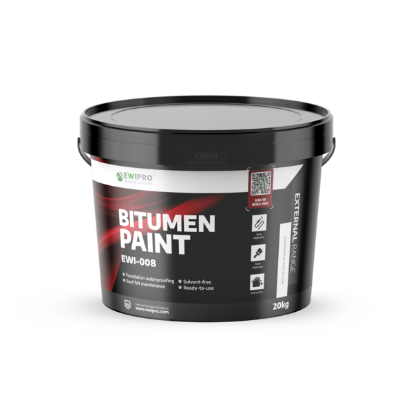 EWI Pro Bitumen Paint (EWI-008) - 20kg