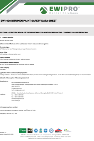 EWI-008 Bitumen Paint SDS.pdf