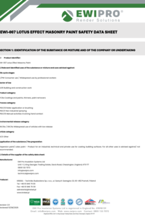 EWI-007 Lotus Effect Masonry Paint.pdf