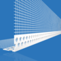 Likov uPVC Render Internal Corner Bead with Mesh (2.5m)