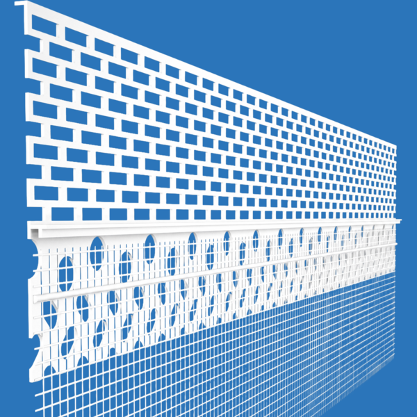 Likov Render Eaves Ventilation Bead with Mesh (2.5m)