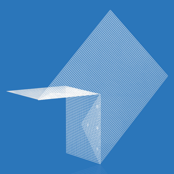 Likov Window Corner Reinforcement Mesh 350 × 300 × 200mm