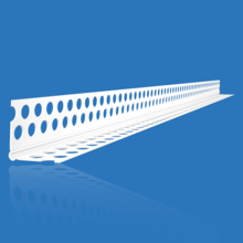 Likov uPVC Semi-Flex Round Nose Plasterboard Corner Bead (2.5m)