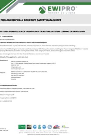 PRO-580 Drywall Adhesive SDS.pdf