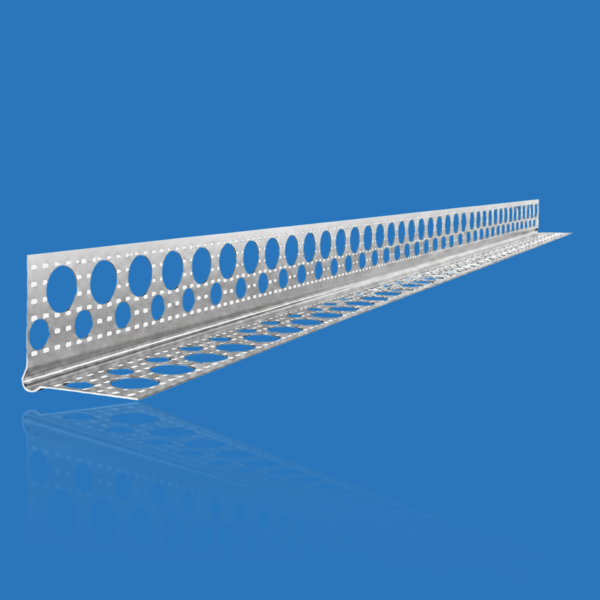 Likov Aluminium Dimpled Plasterboard Corner Bead 23mm (2.5m)