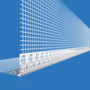 Likov Stainless Steel Render Corner Bead with Mesh and Nose (2.5m)