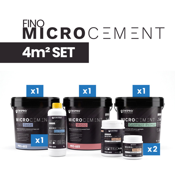 EWI Pro FINO Microcement Set - 4m² 4m²