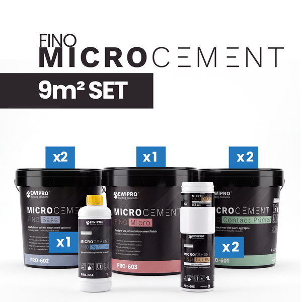 EWI Pro FINO Microcement Set - 9m² 9m²