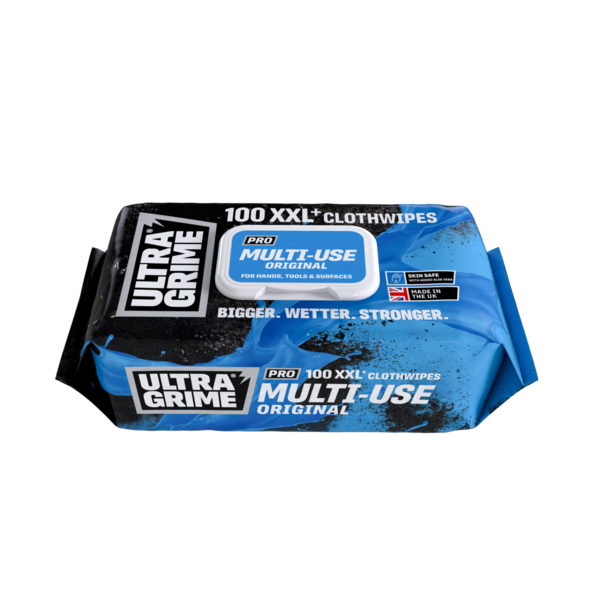 UltraGrime UltraGrime Pro Multi-Use XXL Cleaning Wipes - Pack of 100