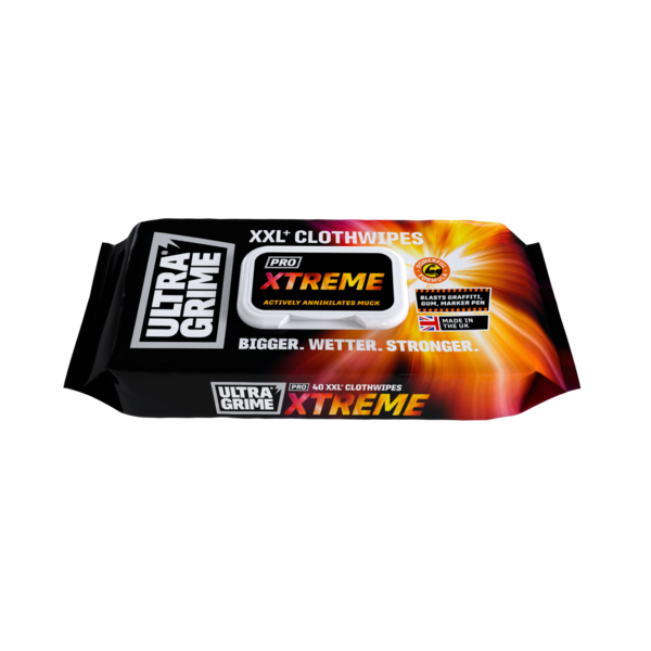 UltraGrime UltraGrime Pro Xtreme XXL Cleaning Wipes - Pack of 40