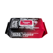 UltraGrime UltraGrime Pro Power Scrub XXL Cleaning Wipes - Pack of 80
