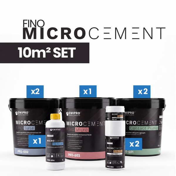 EWI Pro FINO Microcement Set - 10m² 10m² 10m²