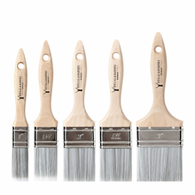  5 Piece Flat Paint Brush Set