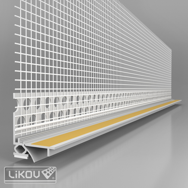 Likov Light Grey Window Reveal Bead with Mesh (2.6m)