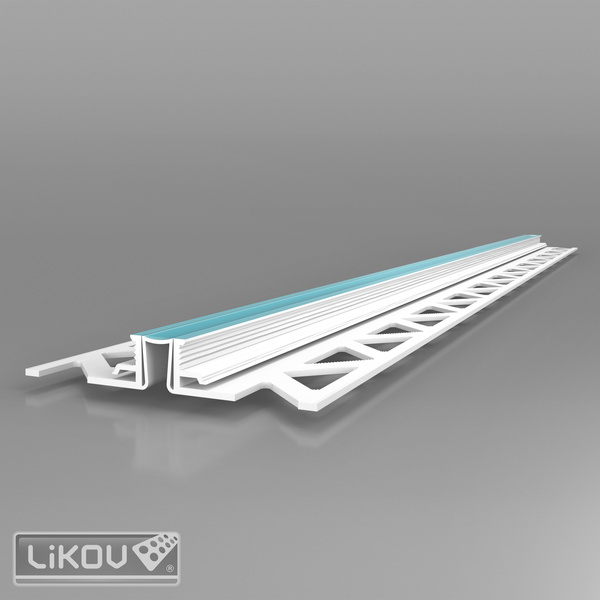 Likov White Render Expansion Bead - 2.5m 10mm