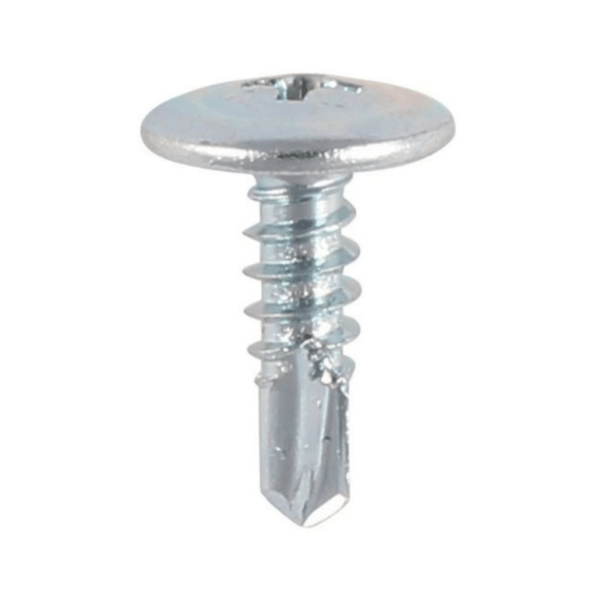 Samac BZP Wafer Head Self-Drilling Screws - 4.2 x 13mm (1000) 4.2 x 13mm (1000)