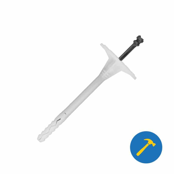 Wkret-Met WKRET-MET - Plastic Pin Hammer Fixing (WKR-LTX) - 70mm 70mm