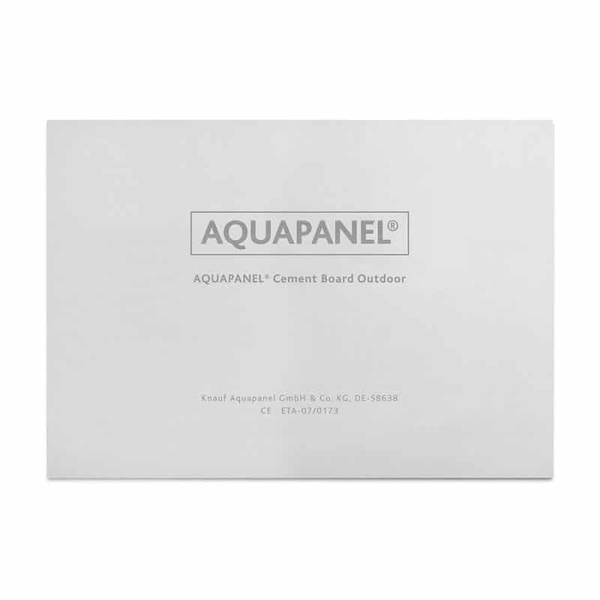 Knauf AQUAPANEL® Cement Board Outdoor – 12.5mm (2.4m x 0.9m)