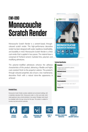 Monocouche Render - Ewi090 - Data Sheet.pdf