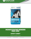 EWI-090 Monocouche Render Safety Data Sheet.pdf