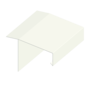 Roofline Closure System – Downstand with horizontal lip (Chase-in Profile) – 140mm