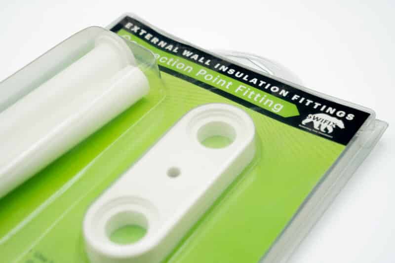 Swifix Connection Point Fitting White Packaging