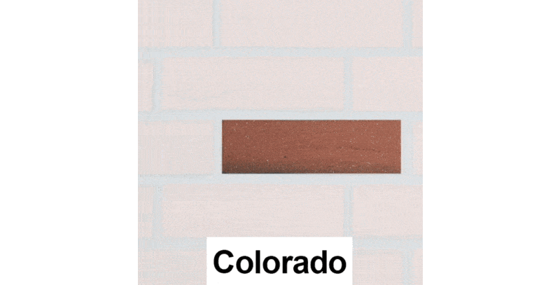 Elastolith Colorado Brick Slip