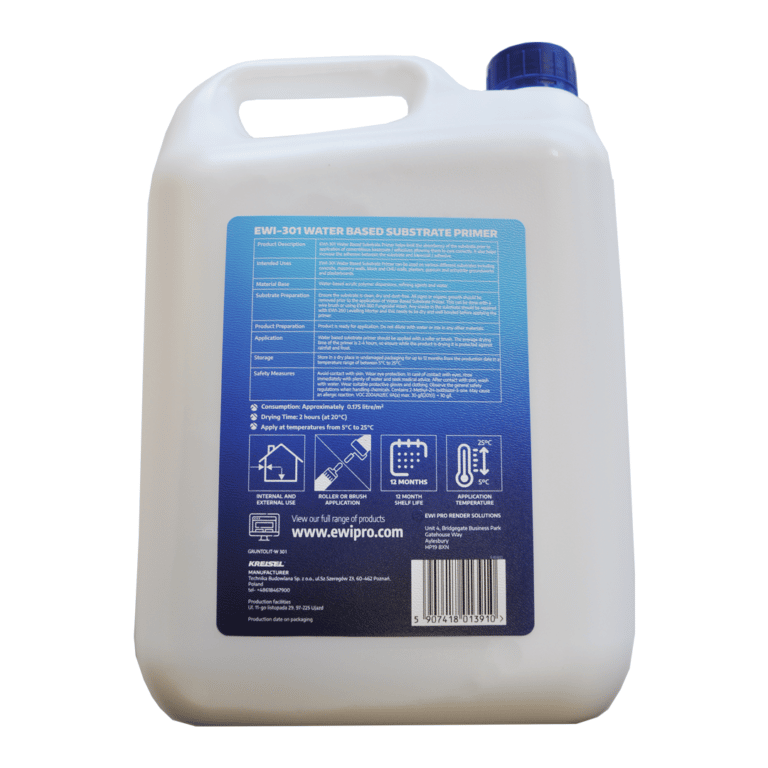 Water Based Substrate Primer (EWI-301) - 5 Litres | EWI Store