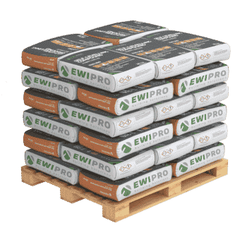 Self-levelling compound pallet