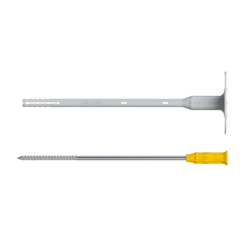 EWI Pro Metal Screw Fixing Sideview