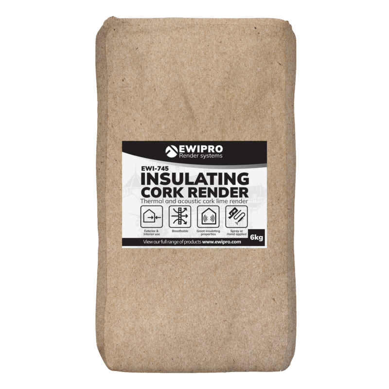 Insulating Cork Render Brown Bag